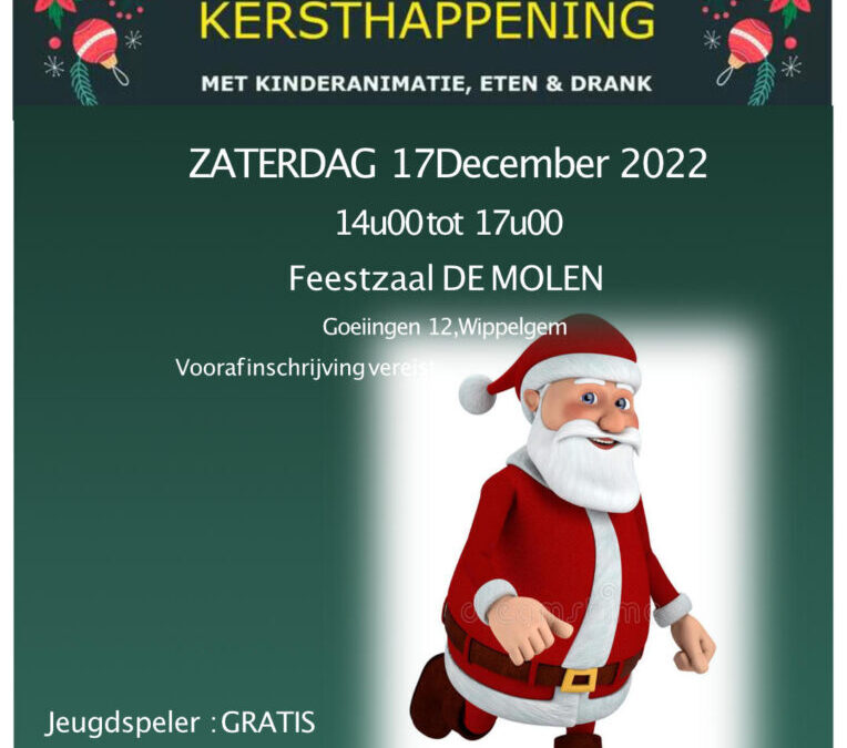 Kersthappening op 17 december 2022